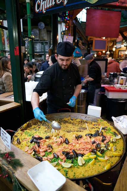 Paella, ein typisch spanisches Gericht