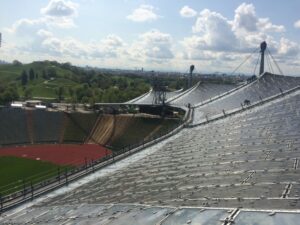 Das längste Zeltdach der Welt steht im Olympiapark