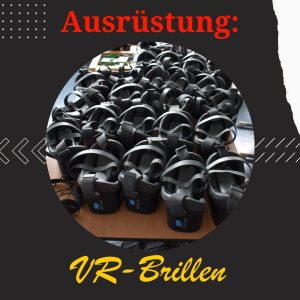 VR-Brilles des Virtual-Reality-Theaterstücks am Münchenkolleg